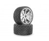 Mounted Phaltline Tire 140X70Mm On Blast Wheel Crm