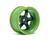 Work Meister S1 Wheel Green (9Mm Offset/2Pcs)