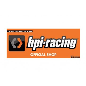 Hpi Logo Small Window Sticker - Double Sided