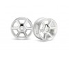 GT Wheel Silver (6Mm Offset/2Pcs)