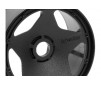 Super Star Wheel Black Rear (120 X 75Mm/2Pcs)