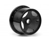 Super Star Wheel Black Rear (120 X 75Mm/2Pcs)