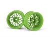 Hre C90 Wheel 26Mm Green (6Mm Offset/2Pcs)