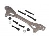 Rear Shock Mount Plate A (Gunmetal/+12Mm)