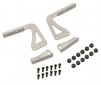 Wing Stay set 1:10 - Stainless Type-R