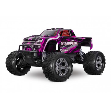 Stampede 2WD BL-2s HD Pink