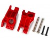 Carriers, stub axle, rear, extreme heavy duty, red (left & right)/ 3x