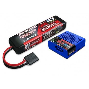 Battery/charger completer pack (2985 & 2872X 5000mAh 3-cell LiPo)