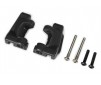 Caster blocks (c-hubs), extreme heavy duty, black (left & right)/ 3x2