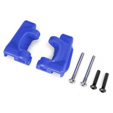 Caster blocks (c-hubs), extreme heavy duty, blue (left & right)/ 3x26