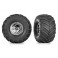 Tires & wheels, assembled (chrome 1.2" wheels, Terra Groove 3.0x1.0"