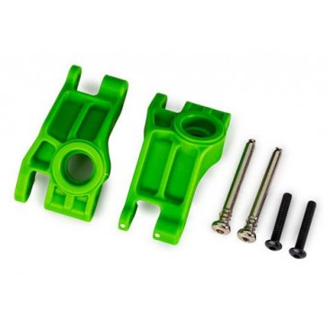 Carriers, stub axle, rear, extreme heavy duty, green (left & right)/