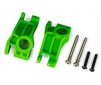 Carriers, stub axle, rear, extreme heavy duty, green (left & right)/