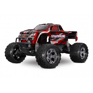 Stampede 2WD BL-2s HD Red