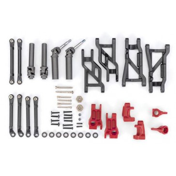 Outer Driveline & Suspension Upgrade Kit, extreme heavy duty, red (fi