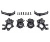 Portal drive housings, front, inner & outer (left & right)/ caster bl