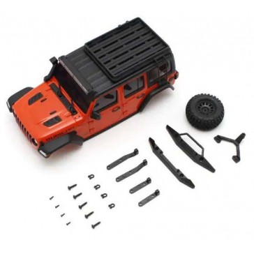 Bodyshell  Jeep Wrangler Rubicon Mini-Z 4X4 MX01 M.Orange