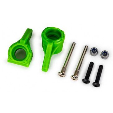 Steering blocks, extreme heavy duty, green (left & right)/ 3x26mm hin