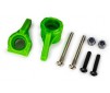 Steering blocks, extreme heavy duty, green (left & right)/ 3x26mm hin