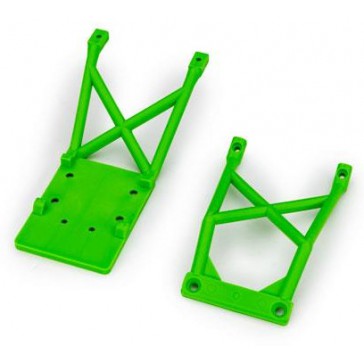 Skid plates, front & rear (green)