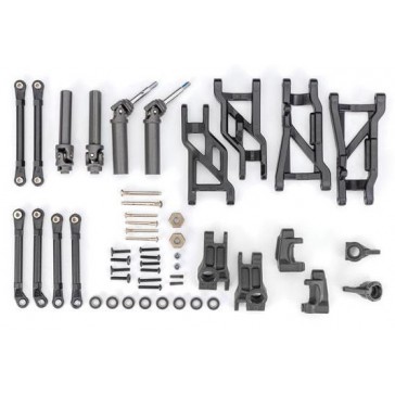 Outer Driveline & Suspension Upgrade Kit, extreme heavy duty, black (