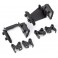 Shock mounts, dual, front & rear (left & right, upper & lower)