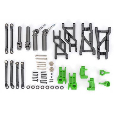 Outer Driveline & Suspension Upgrade Kit, extreme heavy duty, green (