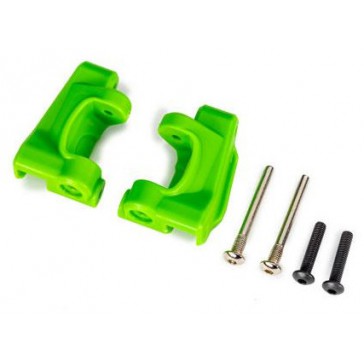 Caster blocks (c-hubs), extreme heavy duty, green (left & right)/ 3x2