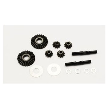 DIFF STEEL BEVEL GEAR SET ULTIMA SC / V-ONE R4