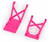 Skid plates, front & rear (pink)