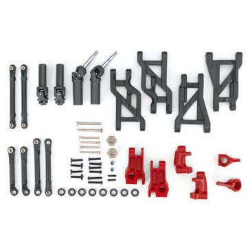 Outer Driveline & Suspension Upgrade Kit, extreme heavy duty, red (fi