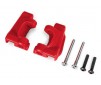 Caster blocks (c-hubs), extreme heavy duty, red (left & right)/ 3x26m