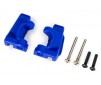 Caster blocks (c-hubs), extreme heavy duty, blue (left & right)/ 3x26