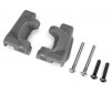 Caster blocks (c-hubs), extreme heavy duty, gray (left & right)/ 3x26