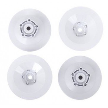 Wheel discs (white) (4)