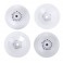 Wheel discs (white) (4)