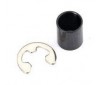 Spacer, motor shaft (steel)/ e-clip (1)