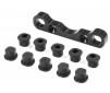 XB8 ALU REAR LOWER SUSP. HOLDER FOR SEMI-SPLIT BULKHEAD - FRONT