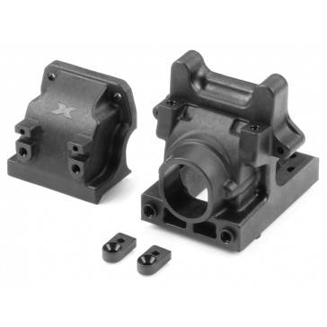 XB8 SEMI-SPLIT DIFF BULKHEAD BLOCK SET FRONT/REAR - V2