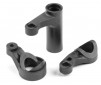 XB8 COMPOSITE SERVO SAVER FOR SEMI-SPLIT BULKHEAD - GRAPHITE