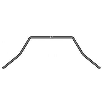 ANTI-ROLL BAR FOR BALL-BEARINGS - REAR 2.0 MM