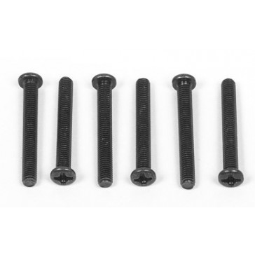 BUTTON HEAD SCREW 3X26mm (6PCS)