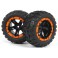 Slyder MT Wheels/Tires Assembled (Black/Orange)