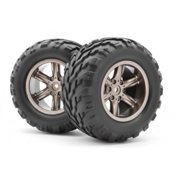 Assembled Wheel/Tire (Dark Grey)