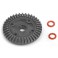 DIFFERENTIAL CROWN GEAR 38T W/SEALS