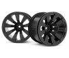 Quantum+ XT 3.2in Wheel (Black/2pcs)