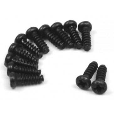 Pan Head Self Tapping Screws 6x8mm (12pcs)