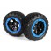 Slyder ST Wheels/Tires Assembled (Black/Blue)