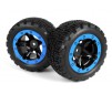 Slyder ST Wheels/Tires Assembled (Black/Blue)