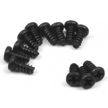 Pan Head Self Tapping Screws 6x6mm (12pcs)